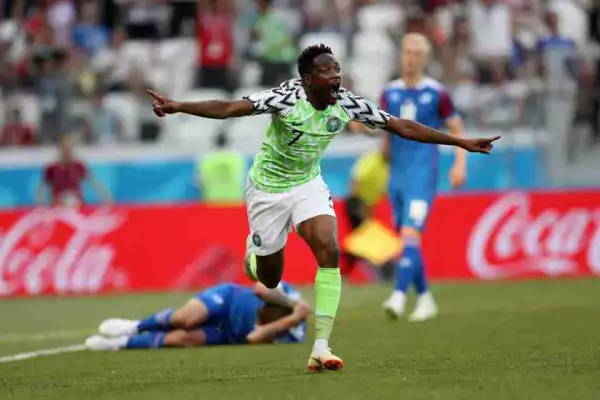  Ahmed Musa’s Goal Ranked 8th Best At World Cup (See Full List)